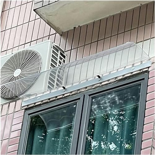 Vordach Für Haustür,Transparente Unsichtbare Überdachung, Ohne Halterung, Lichtfilternder Sonnenschutz, Für Die Haustür, Warmwasserbereiter, Elektrokasten