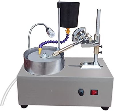 MEIVIYA Lucidatrice per Gioielli Gioielli Buffing Machine Gem Machine Gioielli e Jade Processing Grinder Stamp lucidante e rettificatrice DC 24V. Regolazione della velocità