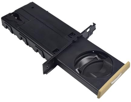 HANZOU Portavasos for bebidas del lado izquierdo del conductor delantero, apto for E90, E91 318I 325I 328I 51459173463 51459173469 Accesorios for coche almohadilla del portavaso consola(Beige Right St
