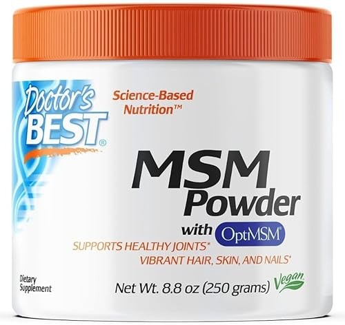 DrBest's MSM Pulver Formel mit Opti MSM, 250 Gramm