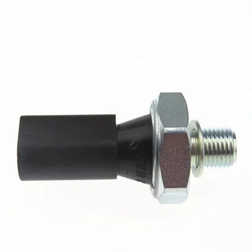 VBNYBA Öldruckschalter Kompatibel Mit VW Für Beetle 1999-2010 Für Caddy 1996-2008 Für Golf Für Plus 2005 2006 2007 2008 2009 2010 2011 038919081H 1Pin Motoröldrucksensor-Sensorstecker