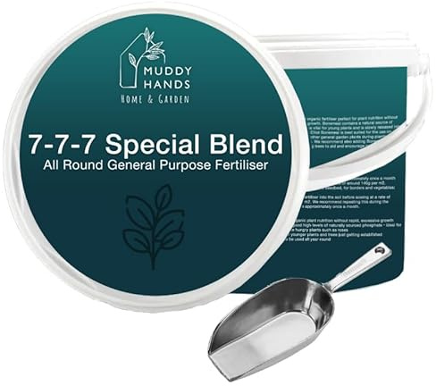 Muddy Hands 5kg Growmore 7-7-7 Special Blend All Round General Purpose Fertiliser