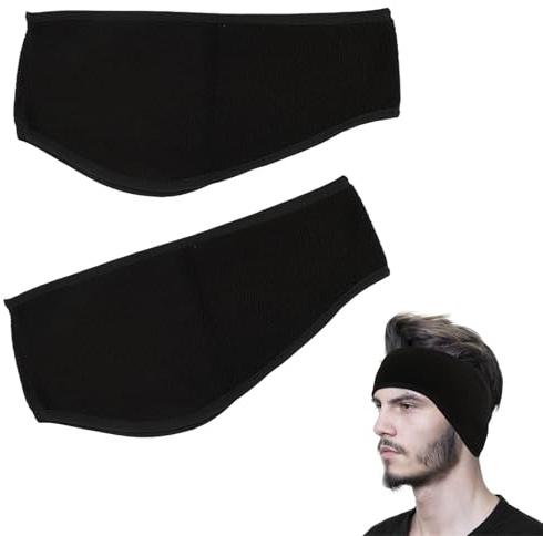2 PCS Bandeau Cache Oreille Hiver, Cache-Oreilles Femme et Cache Oreille Homme Hiver, Ohrenwärmer pour Laufen, Wandern et Ski