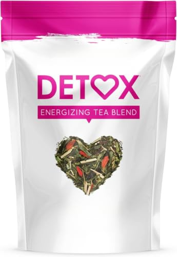 Té detox: apoya el peso saludable, la hinchazón y el sistema inmunológico | Promueve una digestión saludable, una limpieza suave y un metabolismo, aumentando los niveles de energía.
