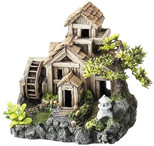 Europet Bernina 234-107867 Action-Decor Bonsai-Mill mit Bewegungsfunktion 26 x 16.5 x 20.5 cm