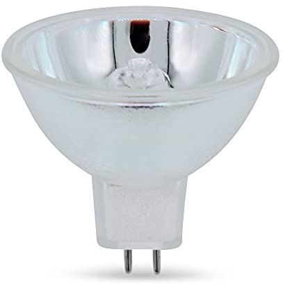 Technical Precision 100W Halogen Lamp Replacement for Ushio Jcr12v-100w/10h 12V MR16 Bulb for Medical & Scientific Applications - GZ6.35 Bi-Pin Base - 3100K - 1 Pack