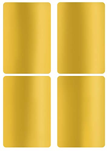 Royal Green Guldetiketter tomma rektanglar presentetiketter klistermärken för förpackning 7,5 cm x 5 cm – 200-pack