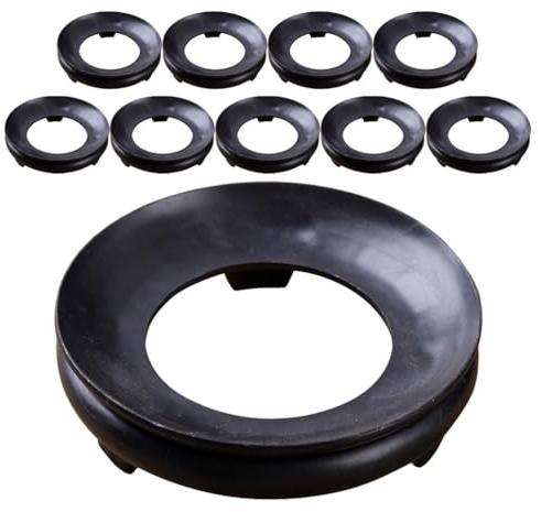 COHEALI 10pezzi Supporto Per Sfera Di Cristallo Base in Plastica Sicura e Stabile Supporto Per Esposizione Di Oggetti Artistici Adatto Sfera Oggetti Rotondi Fragili