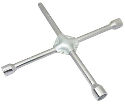 TOP DRIVE CHIAVE A CROCE PER SVITARE I BULLONI RUOTE DIAMETRO DI 17,19,21 E 23 MM SOLLEVAMENTO AUTO