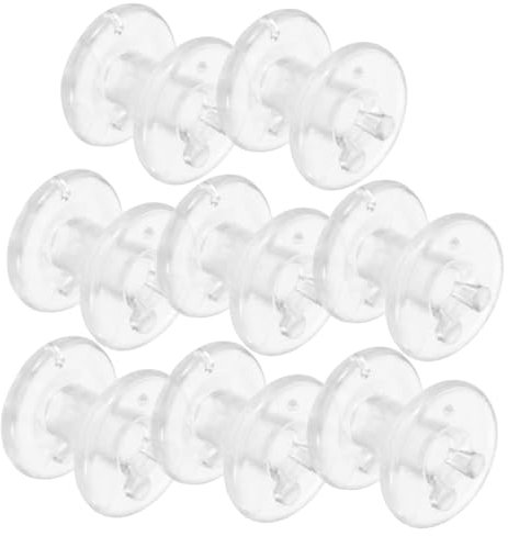 ULDIGI 8pcs Cord Retainer Spools Tensioner for Pleated Shade Blind Hold down Spools Window Covering Hardware
