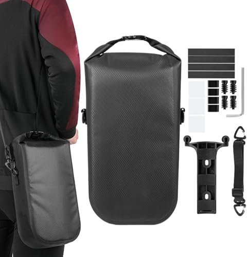 Vorderradgabeltasche, Fahrradtasche – Schnellentriegelung, leichte Fahrrad-Gabeltasche, 5,5 l, Schultertasche, tragbare Fahrradtasche für Mountainbikes und Rennräder