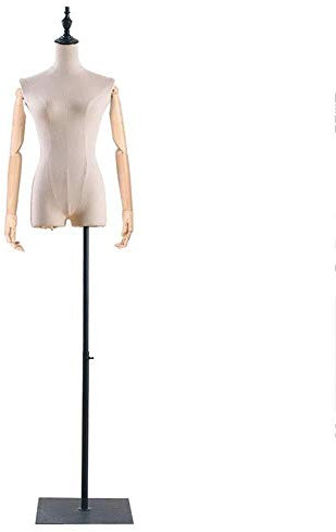 SHANYAYALI Schneiderpuppe, kleine Schneiderpuppe mit Armen, professionelle Schneiderpuppe, Ornament (E)