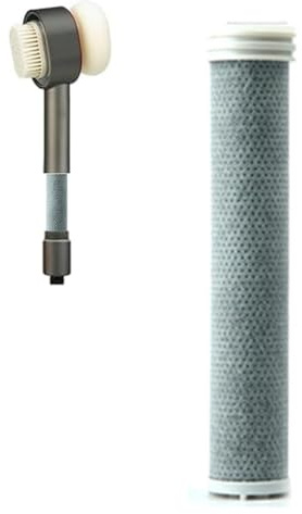 Filtersonic 3 in 1 Duschkopf Doodle,Massage Duschkopf Mit,Hochdruck Mit Gegen Kalk,Für Entfernen Vom Harten Wasser, Rest-Chlor, Schwermetall Und Zubehör (Filter)