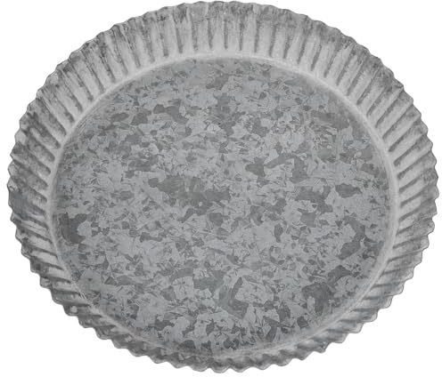 Hemobllo Plateau Vintage pour Pots de Fleurs sous Plat de Fleurs Support de Pot de Plante pour Décoration Intérieur