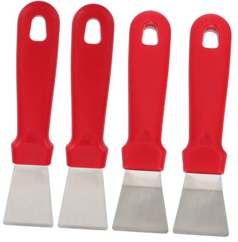 BAZEITFLOW 4 Pezzi Raschietti per Ghiaccio in per Frigorifero e Freezer Dicingolo con Dritta e Strumento Portatile per Sbrinamento Casa e Pulizia per Appendoio