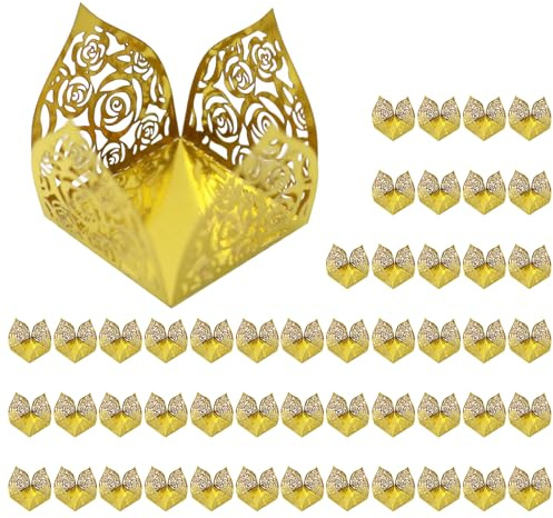 Elegante verspiegelte Pralinenschachtel für Hochzeiten für Partydekorationen, stilvolle Geschenkverpackung, Pralinenschachtel für Hochzeitsgeschenke