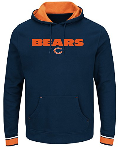 Chicago Bears Majestic NFL Championship Men's Pullover Hooded Sweatshirt