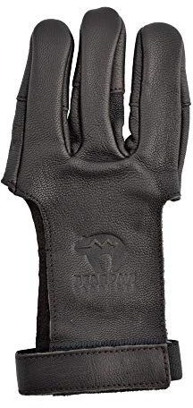 Bearpaw Bogenhandschuh Schießhandschuh Zielgenleder S-XL Damaskus XS-XL (M)