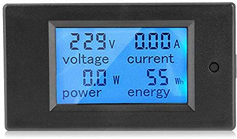 100A/22000W LCD Panel Digital Meter, Electrical Multimeters Power Meter Voltage Current KWH Watt Monitor AC80~260V