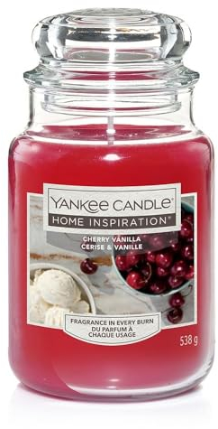 YANKEE CANDLE Large Cherry Vanilla JAR