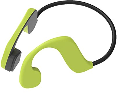 FNSK 32GB Bone Conduction Swim Mp3 Player, Bluetooth 5.0 2 In 1 Headset IP68 Waterproof Running Fitness Sport Swimming Earphone (Color : Gold)
