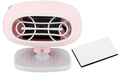 VOBOR Riscaldatore per Auto Universale 12V Ventilatore per Riscaldamento Interno Dispositivo di Rimozione Nebbia per Finestra 12V