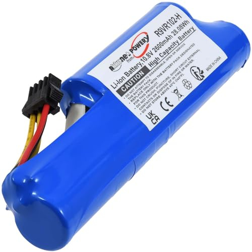 Powerakku für Saugroboter Vileda VR One, 10,8V, Li-Ion