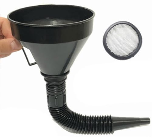 Imbuto Per Carburante, Imbuto Per Addensare Per Auto, Imbuto Multiuso Di Grandi Dimensioni Per Auto Con Filtro A Rete, Imbuto Per Carburante Per Benzina Per Strumenti Di Emergenza Per Auto
