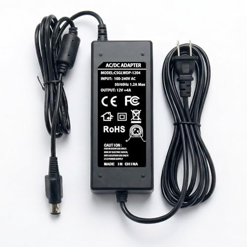 CSGDWDP Power Supply Unit 12V-3.5A/4A 48W Output for AT&T Fiber Modem BGW-320 Power Supply Unit Compatible DirecTV AT&T Model EPS48R0-16 / EPS48R1-16 and Compatible Devices