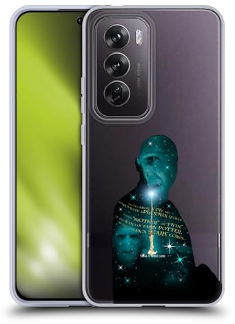 Head Case Designs Officially Licensed Harry Potter Voldemort Yew Wand Deathly Hallows XXXVIII Soft Gel Case Compatible With OPPO Reno12 Pro 5G