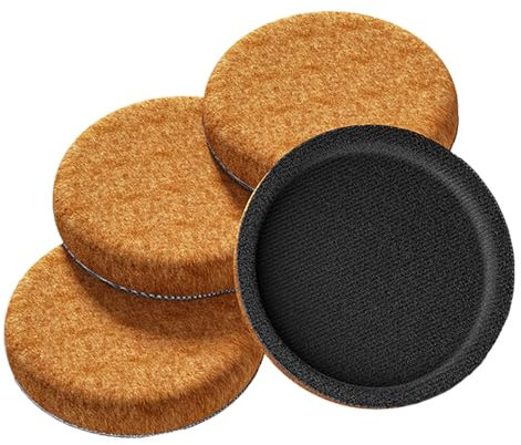 Feltrini per mobili, feltrini per mobili, 32,8/32,2/10,9 cm, feltrini riutilizzabili, protezioni per pavimenti resistenti, per soggiorno e camera da letto, multicolore