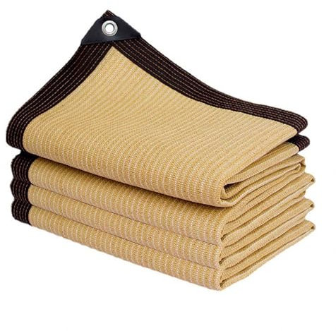 PanHuiWen Voile D'Ombrage 3x3 Carré Mat Voile D'Ombrage A Planter Filet Dombrage pour Serre De Jardin Moustiquaire Piscine,5x8m