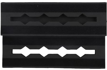 HELEVIA Guitar Pedal Board, EVA Anti Slip Tragbarer Modular Gitarrenffekte Pedalboard -Unterstützung für 6 Bis 10 Effektpedale