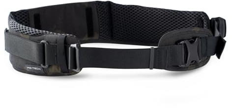PGYTECH OneMo - Cintura ventrale per fotocamera, per attrezzatura pesante, imbottita e traspirante, compatibile con lo zaino OneMo TAC, clip a sgancio rapido, borsa per obiettivo, borsa per filtro