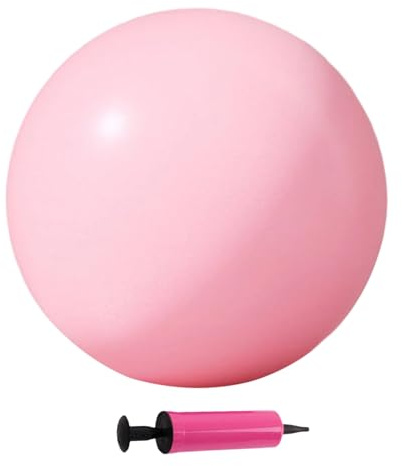 szaluyk Pilates Ball | 25cm Anti-Burst | rutschfeste Oberfläche | Core Training | Mini Pillates Bball | Gymnastikball | für Yoga Home Gym Fitness Shaping Frauen Mädchen Ehefrau Freundin Übung Pink