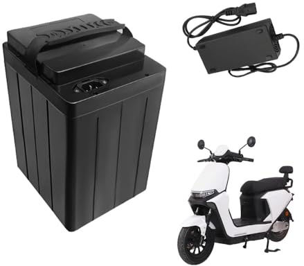 Batterie al litio da 72 V, 20 Ah e 30 Ah per monopattini elettrici e tricicli elettrici; batterie agli ioni di litio ad alta capacità da 48 V, 60 V e 40 Ah; adatte a motori da 250 W a 3000 W (48V20Ah)