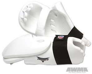 Proforce Thunder Double Layered Punches Karate Sparring Gloves - White - Child