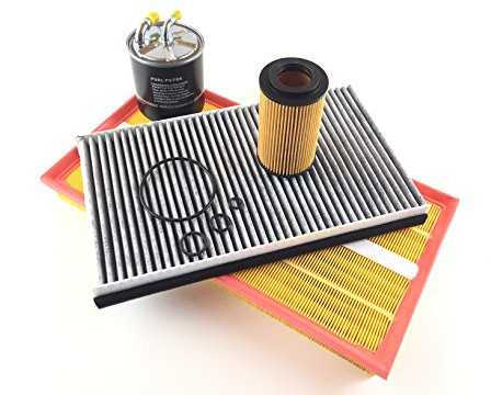 Filter Set Ölfilter Luftfilter Aktivkohlefilter Kraftstofffilter Viano W639 2.0 CDI 2.2 CDI