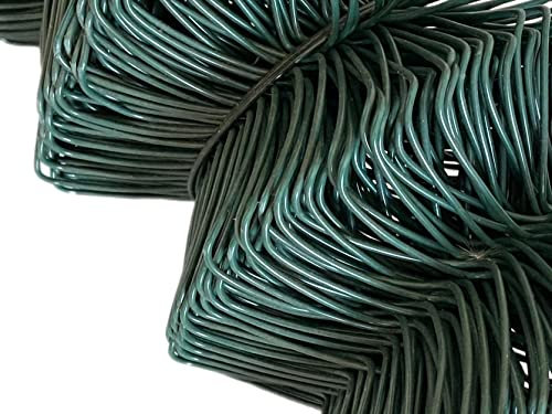 Clôture de jardin en grillage 1,50 m x 15 m 60 x 60 mm