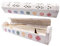 Quemador Incienso (incensario) Caja de Madera Decorada a Mano en India - Exclusivo diseño de Chakras (Blanco). 30.5x6.2x5.5 cm - Peso 240 g. Porta Incienso Madera.