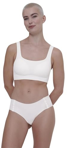 sloggi Zero Feel 2.0 Top, Regiseno Donna, Silk White, M