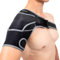 BraceUP Hombrera Ortopedica, Hombrera Ajustable - Soporte con bolsillo para bolsas de hielom Apoyo de Hombro de Neopreno Transpirable Hombre/Mujer