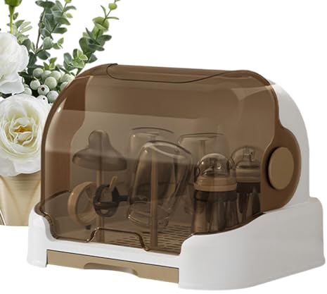 dzqad Wäscheständer Für Babyflaschen, Abtropfgestell Für Babyflaschen, Babyflaschen Aufbewahrungsbox, Aufbewahrungsbox Für Kleinkinderflaschen, Flaschen Trockenständer Baby Für Flaschen,