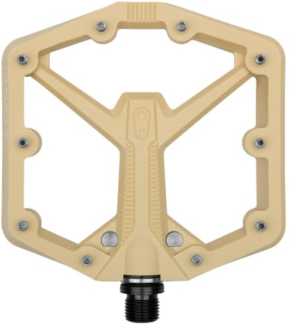 Crankbrothers Stamp Flat MTB Pedals - Size-Specific, Lightweight, Versatile, Durable Bike Pedals