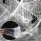 IAZHENJane Spinnennetz deko 30 kleine Spinnen 200g Spinnennetz Halloween Dekoration Halloween Dekoration Spinnennetz Spinnweben Halloween,Outdoor Garten Innen Horror Party Hängende Gruselig Deko.