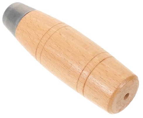 Hoement Holzgriff Für Küchenschneider Ersatzgriff Für Lebensmittelschneider Rutschfester Griff Leichtes Holz Verarbeitung Angenehm Hand