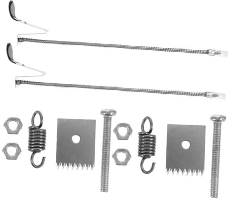 CIYODO 2ensembles Accessoires pour Machine à Lier Plantes Lames Tranchantes Et Ressorts Haute Résistance Kit Rechange pour Attachage De Vignes Concombres Et Plantes Grimpantes