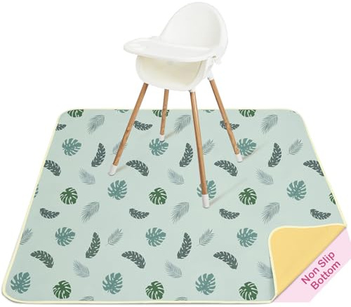 Unicorn Castle Hochstuhl Bodenmatte 107x117cm, wasserdichte Spritzmatte