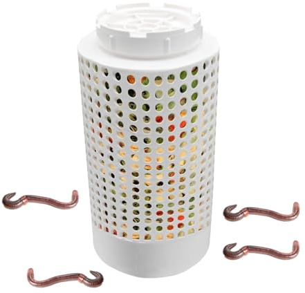 Lombricompostador | Compostaje De Tierra para Piscicultura - Compostador de Cuenca para Compostaje Jardín Césped y Jardineros Principiantes