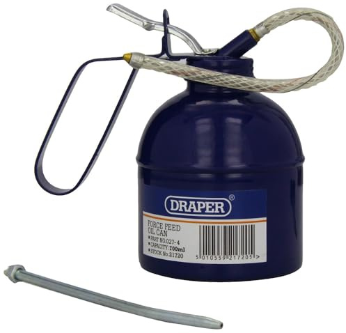 Draper 21720 700 ml Capacity Force-Feed Oil Can